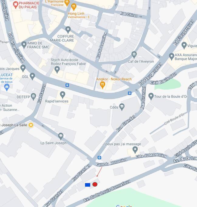 Appartement T2 Centre Rodez La Lutz Eksteriør bilde
